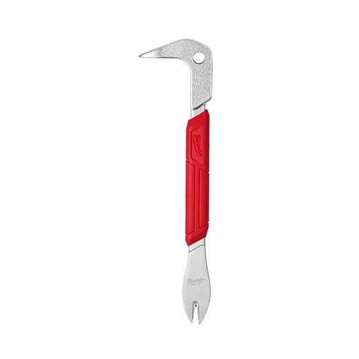 Nail Puller with Dimpler, 10 in., Durable Grip