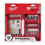 Milwaukee Tool SHOCKWAVE™ 50-Piece Impact Duty Drill and Drive Set