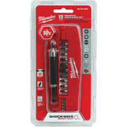 Milwaukee SHOCKWAVE Impact Screwdriver Bit Set (13-Piece)