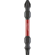Milwaukee SHOCKWAVE #2 Phillips and T25 TORX Power Double-End Screwdriver Bit