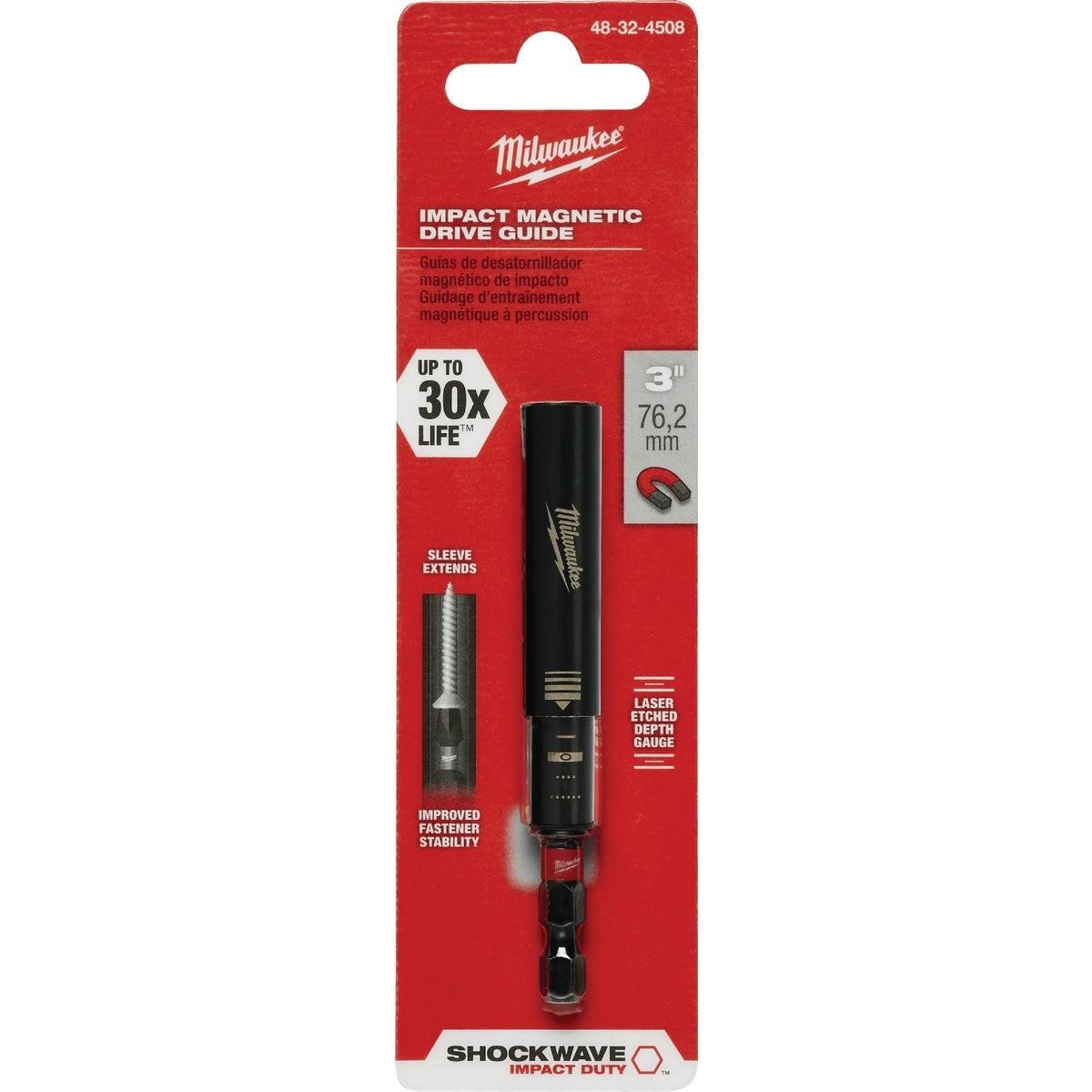 Milwaukee SHOCKWAVE 3 In. Magnetic Drive Guide Bit Holder