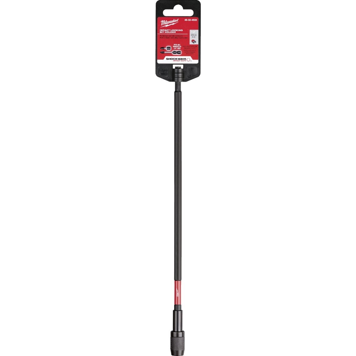 Milwaukee SHOCKWAVE 12 In. Magnetic Impact Locking Bit Holder
