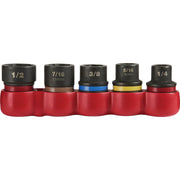 Milwaukee SHOCKWAVE 6-Piece Impact Duty Bolt Extractor Set