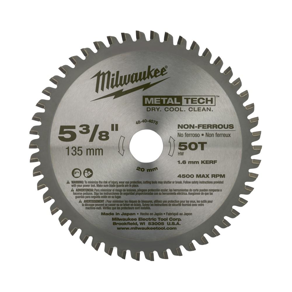 Circular Saw Blade, 5 3/8 Inch Dia, 36 Teeths, 20 MM Arbor