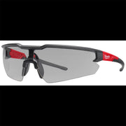 48732105 Milwaukee, Safety Glasses, Anti-Scratch Gray Lens, Polycarbonate