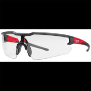 48732200 Milwaukee, Safety Glasses, Anti-Scratch Clear Lens, +1.00, Nylon