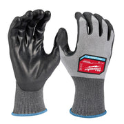48-73-8724 Milwaukee® High-Dexterity Cut Level 2 Polyurethane Dipped Gloves, Gray, XX-Large