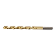 Jobber Drill, 1/4 Inch Size, 6.8 Inch L, Titanium, TiN, Split