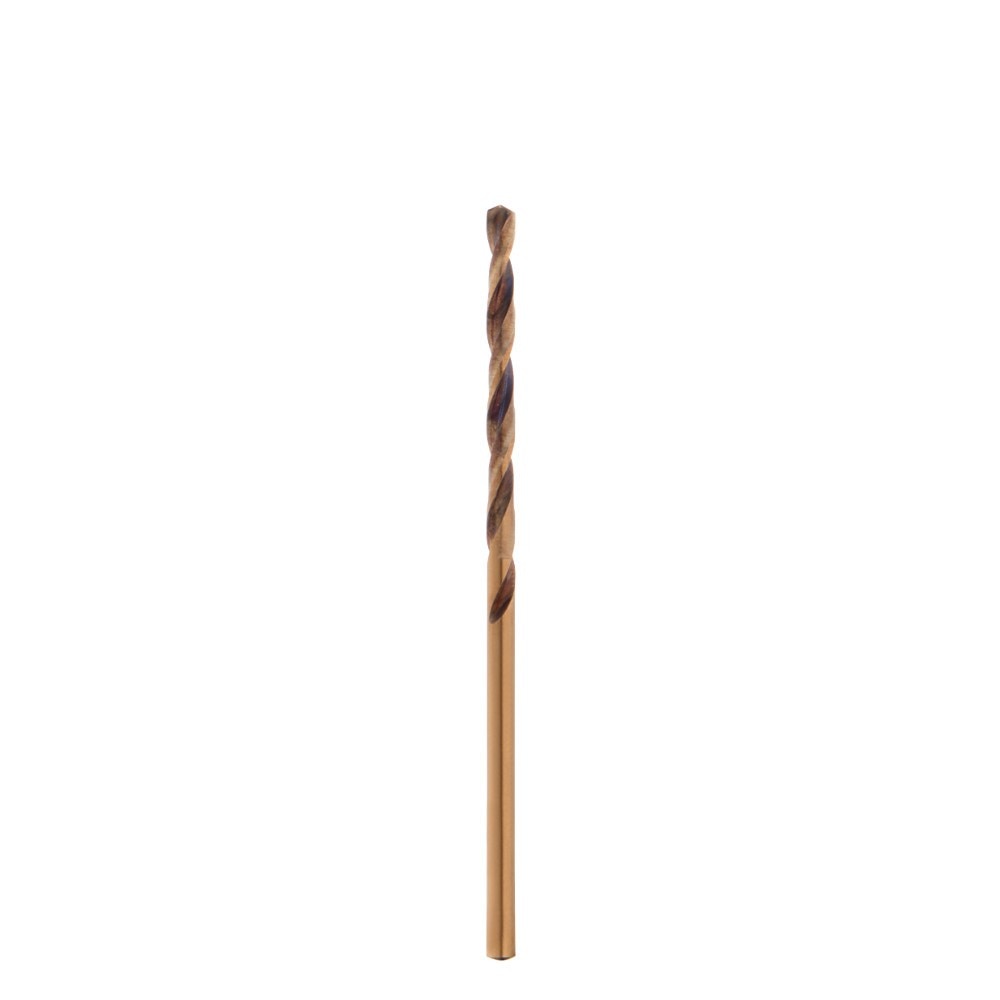Jobber Drill, 3/32 Inch Size, 4.62 Inch L, Cobalt, Bright