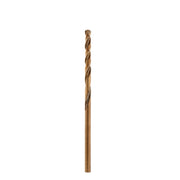 Jobber Drill, 1/8 Inch Size, 4.62 Inch L, Cobalt, Bright