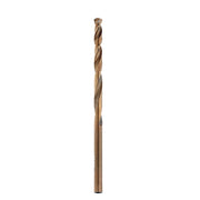 Jobber Drill, 5/32 Inch Size, 5.62 Inch L, Cobalt, Bright