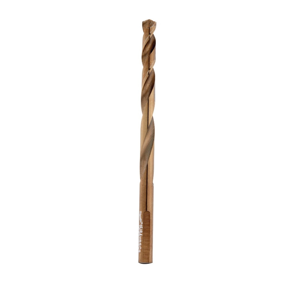 Jobber Drill, 15/64 Inch Size, 3.94 Inch L, Cobalt, Bright