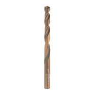 Jobber Drill, 21/64 Inch Size, 4 3/4 Inch L, Cobalt, Bright