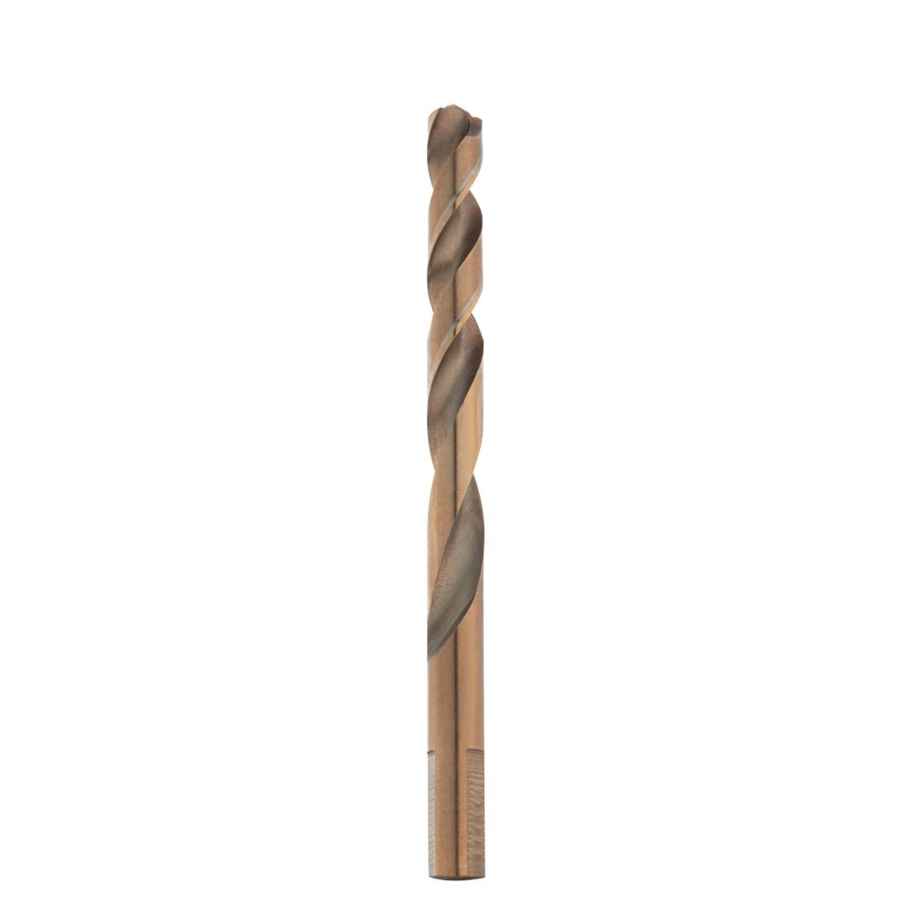 Jobber Drill, 3/8 Inch Size, 5.62 Inch L, Cobalt, Bright