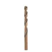 Jobber Drill, 3/8 Inch Size, 5.62 Inch L, Cobalt, Bright