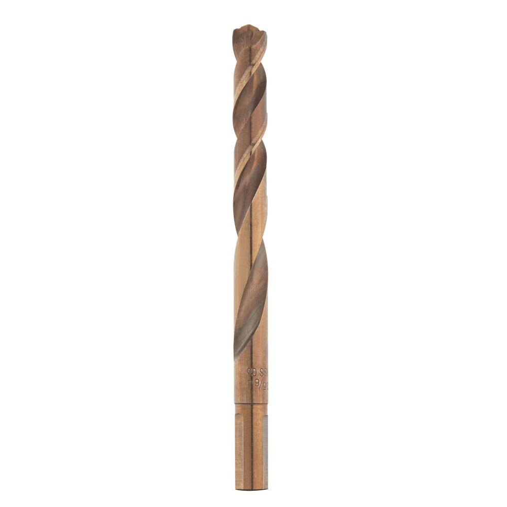 Jobber Drill, 25/64 Inch Size, 5.12 Inch L, Cobalt, Bright