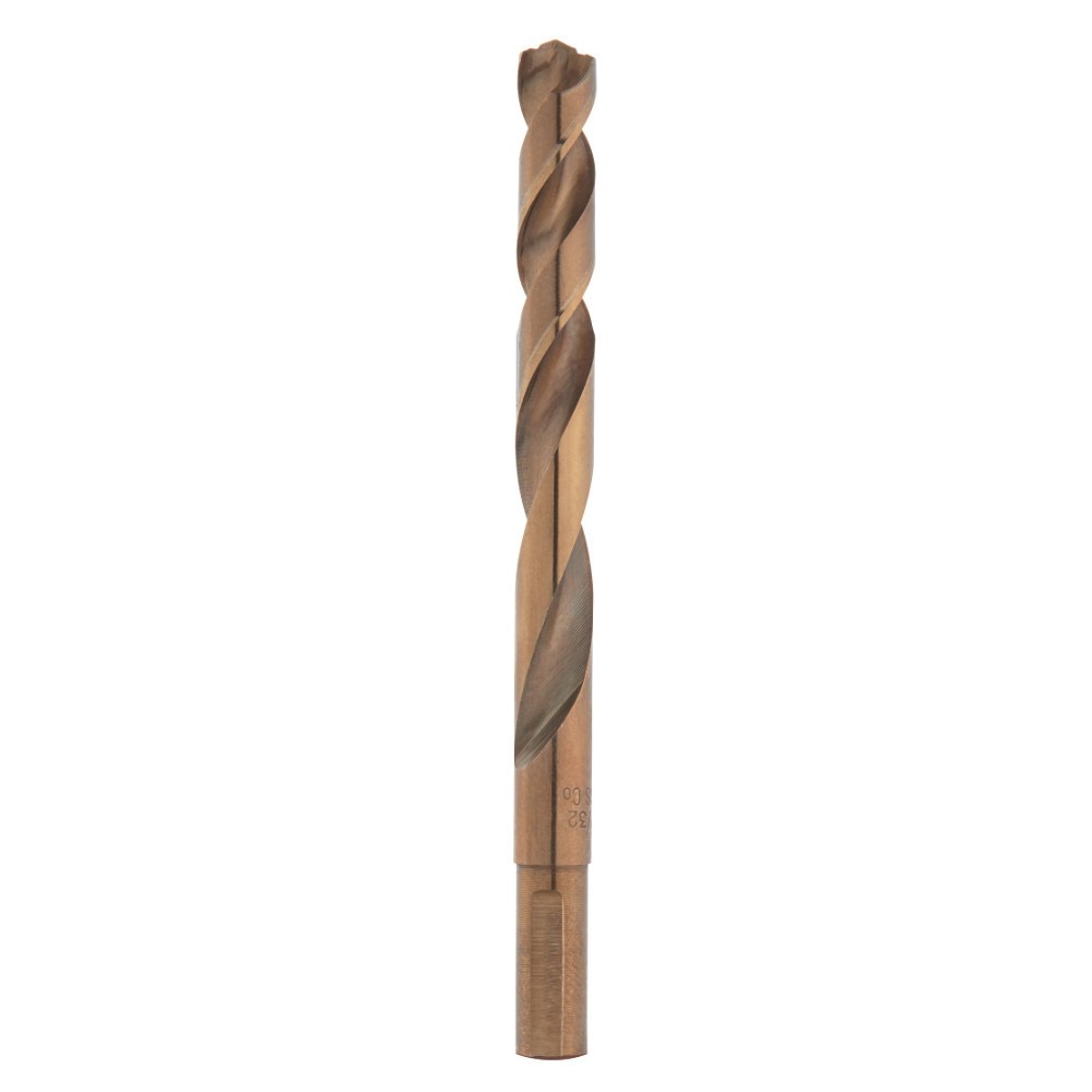 Jobber Drill, 13/32 Inch Size, 5.12 Inch L, Cobalt, Bright