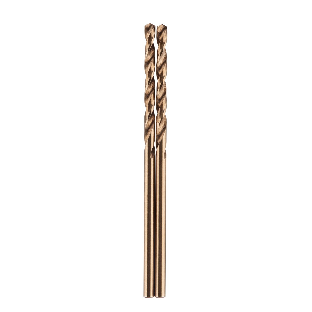 Jobber Drill, 2 MM Size, 1.9 Inch L, Cobalt, Bright, Split