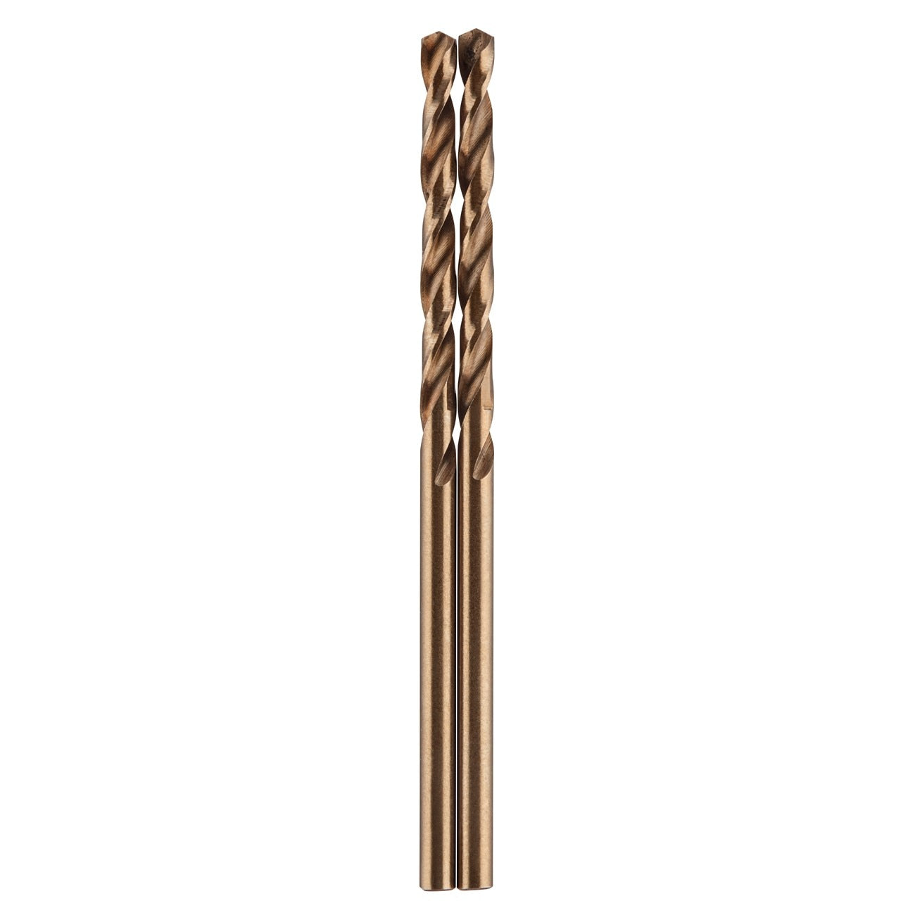 Jobber Drill, 2.5 MM Size, 2.2 Inch L, Cobalt, Bright, Split