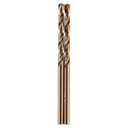 Jobber Drill, 3 MM Size, 2.4 Inch L, Cobalt, Bright, Split