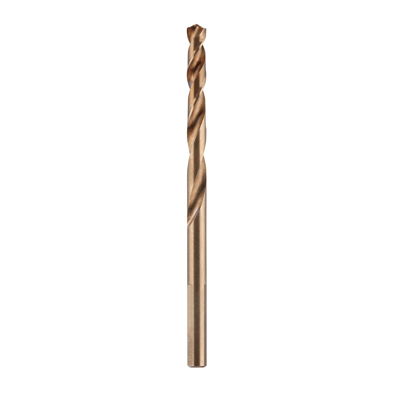 Jobber Drill, 5 MM Size, 3.4 Inch L, Cobalt, Bright, Split