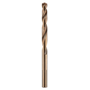 Jobber Drill, 6.5 MM Size, 4 Inch L, Cobalt, Bright, Split