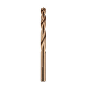 Jobber Drill, 7.5 MM Size, 4.3 Inch L, Cobalt, Bright, Split