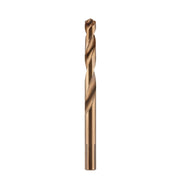 Jobber Drill, 9.5 MM Size, 4.9 Inch L, Cobalt, Bright, Split