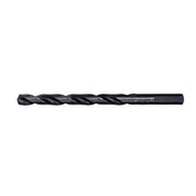 Jobber Drill, 21/64 Inch Size, 6 Inch L, Black Oxide, Split