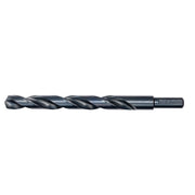 Jobber Drill, 31/64 Inch Size, 6 Inch L, Black Oxide, Split