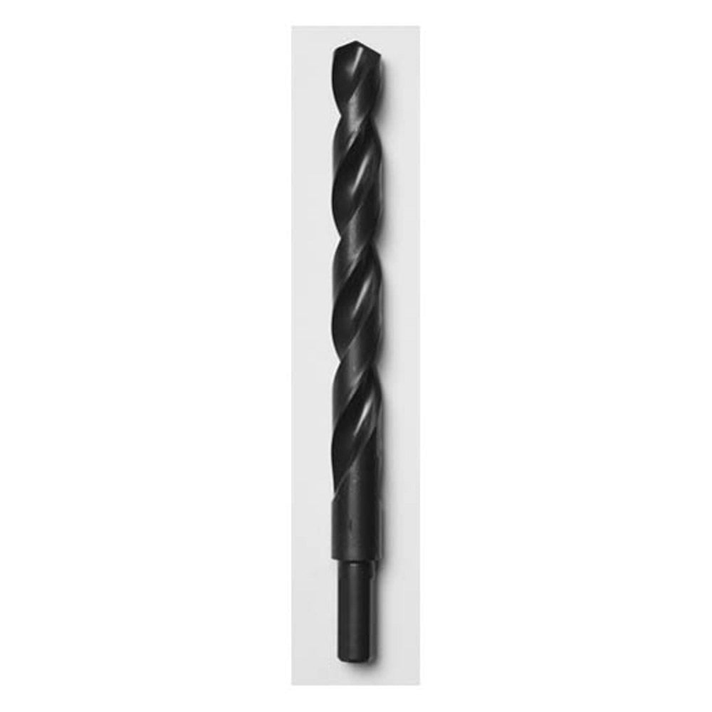 Jobber Drill, 1/2 Inch Size, 6 Inch L, Black Oxide, Split