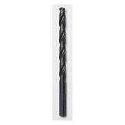 Jobber Drill, 17/32 Inch Size, 6 Inch L, Black Oxide, Split