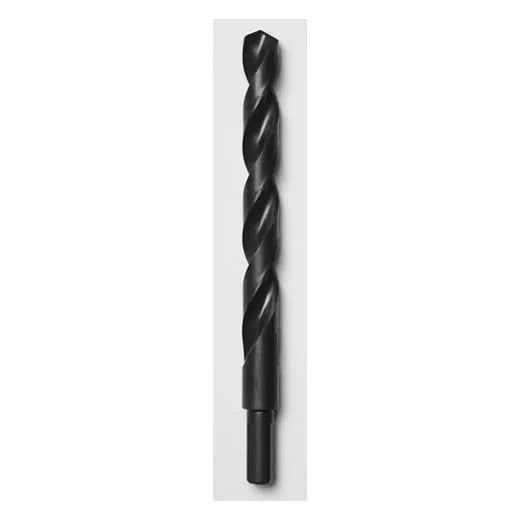 Drill Bit, 27/64 Inch Size, Black Oxide Coating, 6 Bits/Pack