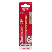 Jobber Drill, 6.5 MM Size, 1/4 Inch L, Titanium, TiAIN