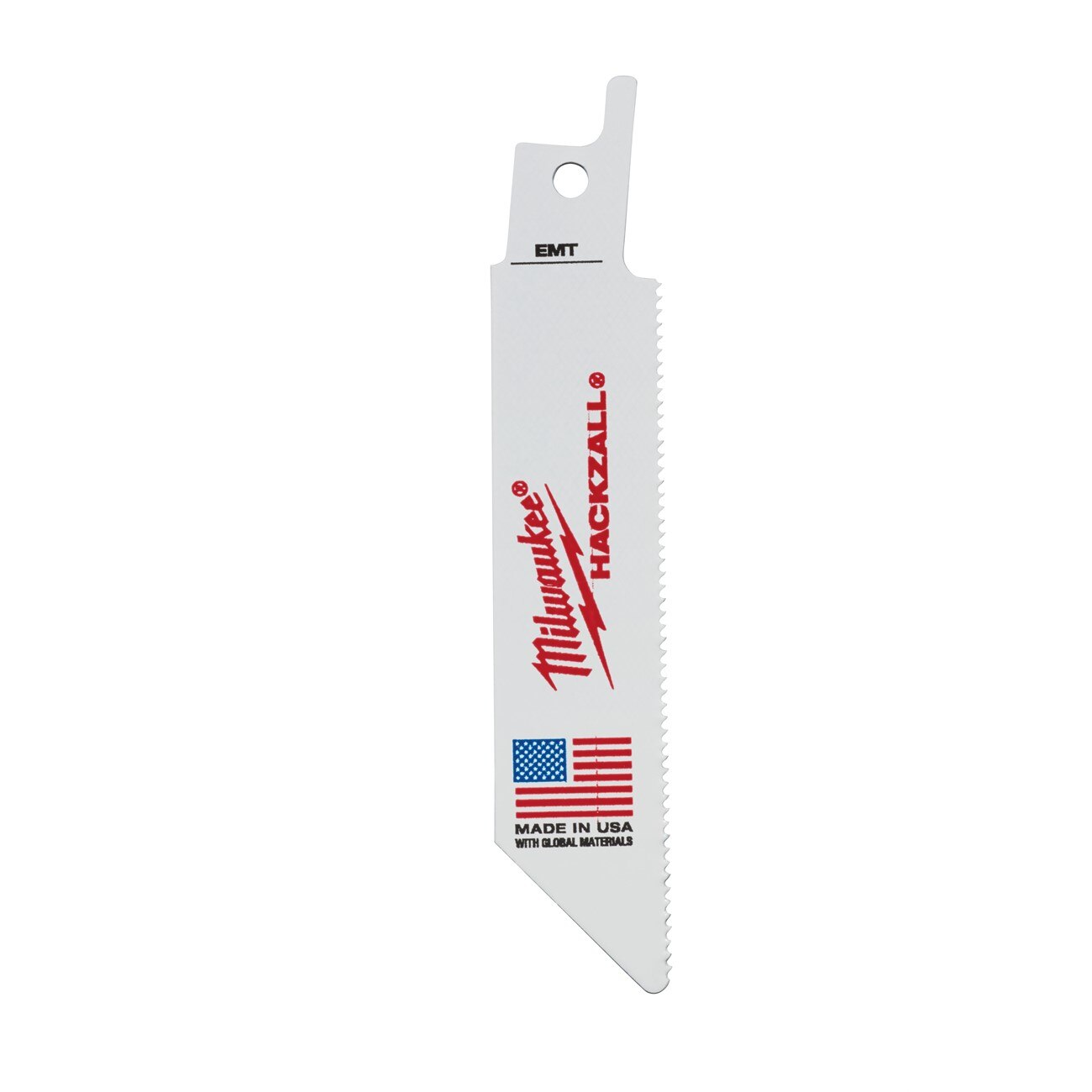 Reciprocating Saw Blade, Bi-Metal, 4 Inch L, 3/4 Inch W, 5PK