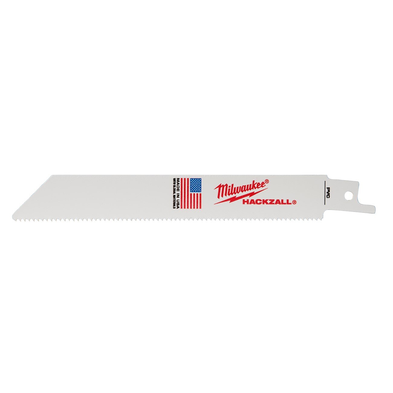 Reciprocating Saw Blade, High Speed Steel, 6 Inch L, 5PK