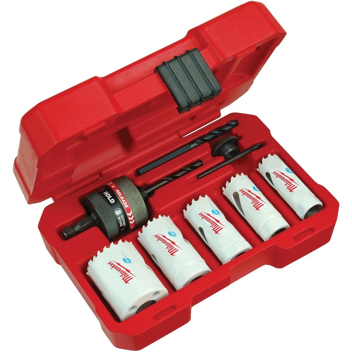 Milwaukee HOLE DOZER Ice Hardened Bi-Metal General Purpose Hole Saw Set (9-Piece)