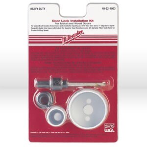 Hole Saw Kit, HOLE SAW LOCK SET KIT