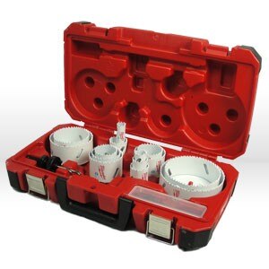 Hole Saw Kit, 19PC ELECTRICIANS ICE HARD.KIT