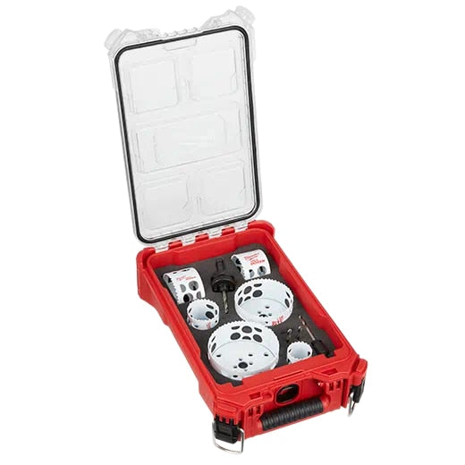 HOLE DOZER Bi-Metal Hole Saw Kit with  Compact Organizer - 10PC