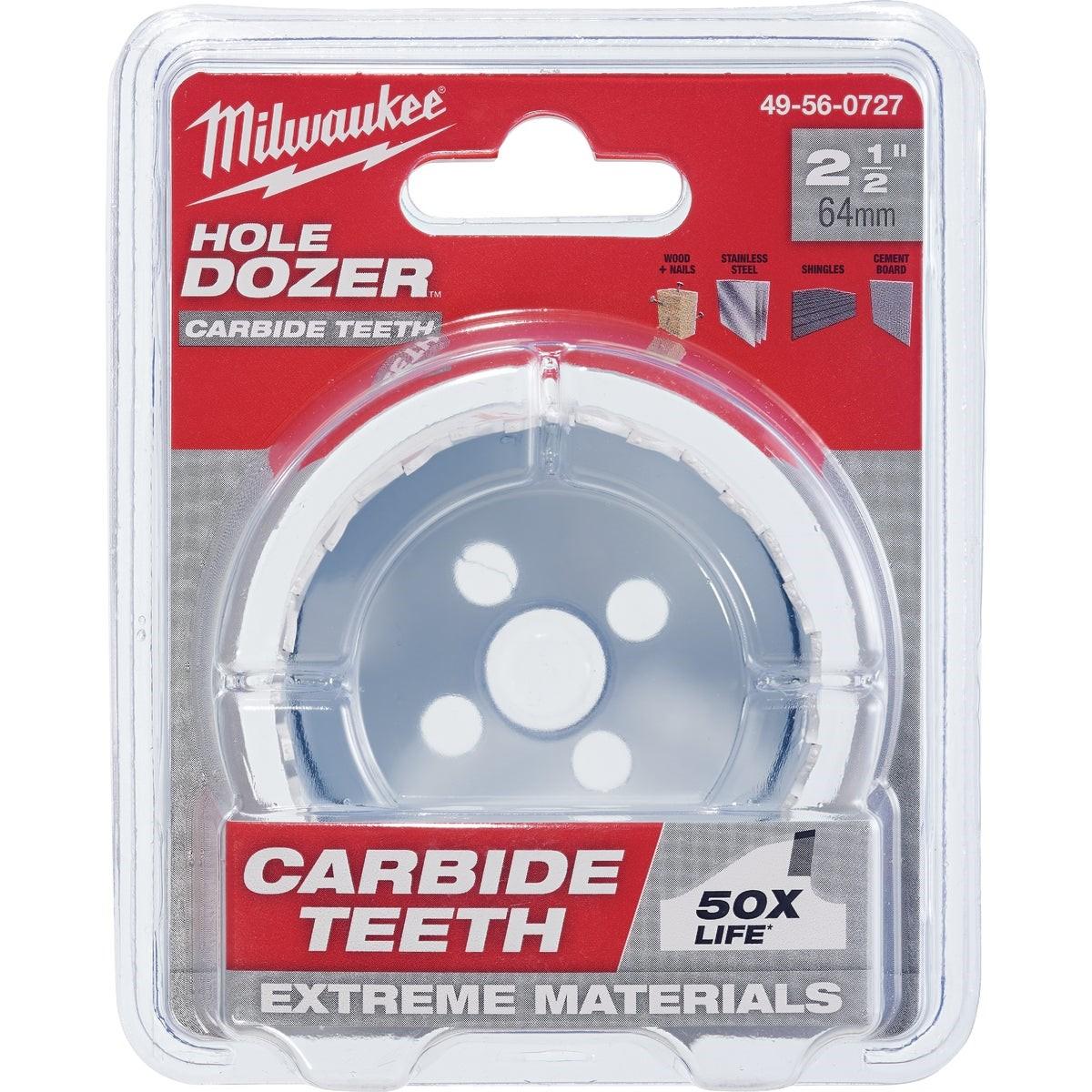 Milwaukee HOLE DOZER 2-1/2 In. Hole Saw with Carbide Teeth