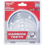 Milwaukee HOLE DOZER 4-1/2 In. Hole Saw with Carbide Teeth