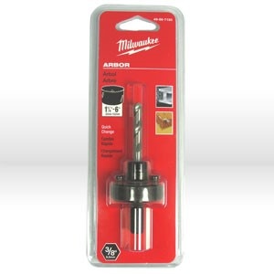 Hole Saw Arbor, HOLE SAW ARBOR 3/8" Q/C, WAS: MIL49567150