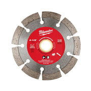 Circular Saw Blade, 4 1/2 Inch Dia, 13300 RPM, Diamond