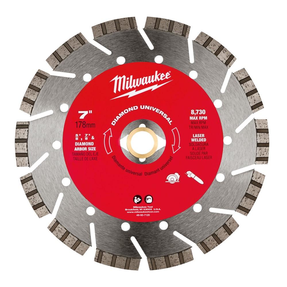 Circular Saw Blade, 7 Inch Dia, 5/8 Inch Arbor, 8730 RPM
