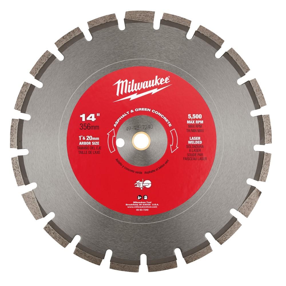 Circular Saw Blade, 14 Inch Dia, 5460 RPM, 1/8 Inch KERF