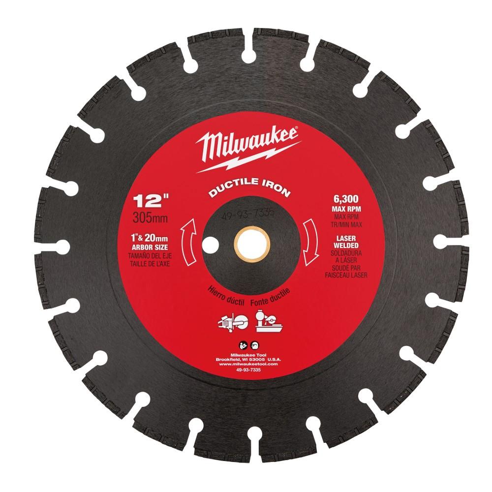 Circular Saw Blade, 12 Inch Dia, 6300 RPM, 0.11 Inch KERF