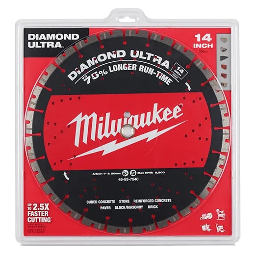 Diamond Ultra Segmented Blades, 14 in
