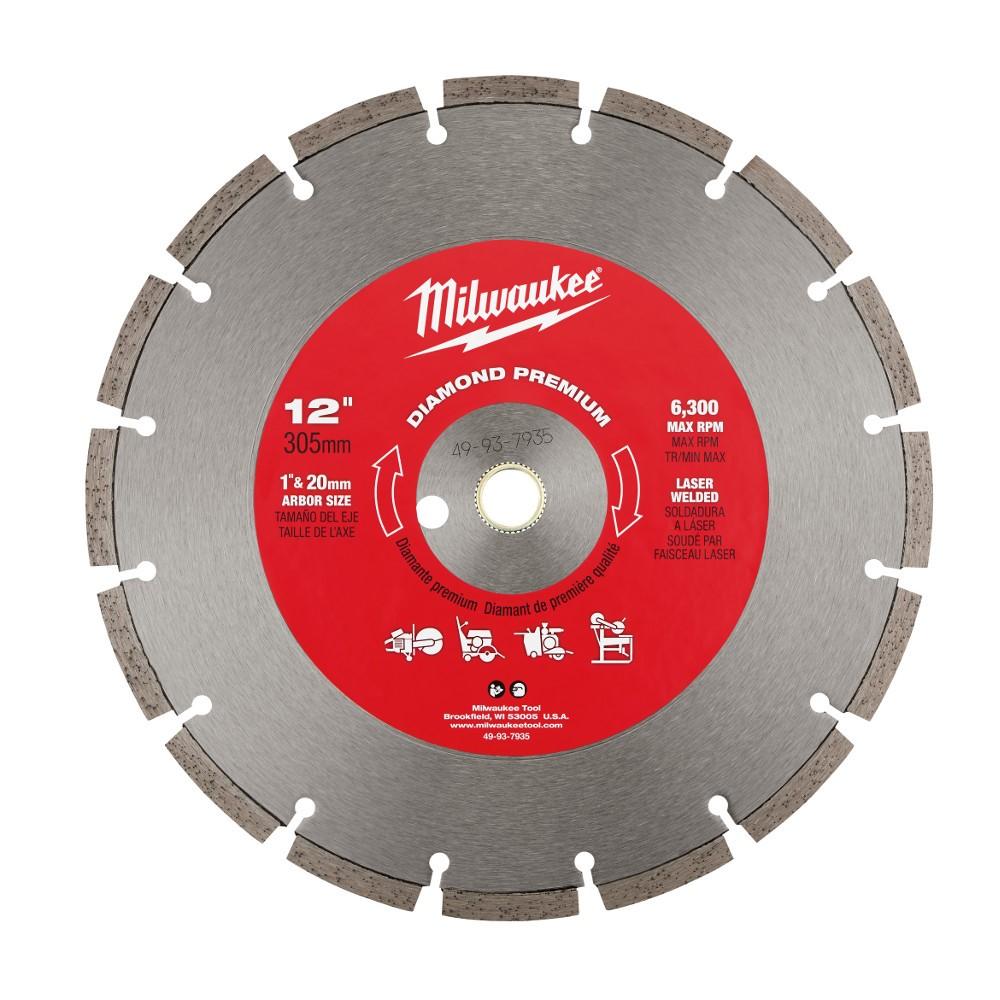 Circular Saw Blade, 12 Inch Dia, 6300 RPM, 1/8 Inch KERF
