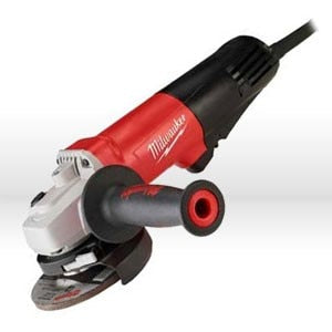 Milwaukee Electric Tool Angle Grinder, Style: Small angle grinder, Switch Type: Paddle with lock-on, Size: 4.5" wheel diameter, Max Watts Out: 1250 MWO, Amps/Overload Protection: 10 amp, Speed: 10000 rpm, Voltage: 120 AC only, **Replaces MIL6142-30